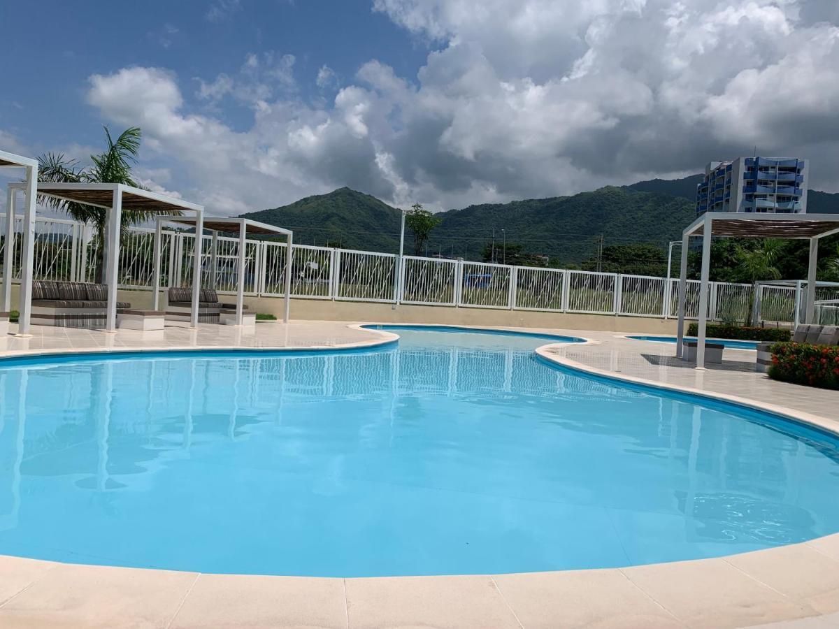 Apto Con Alucinante Vista Al Mar En Bello Horizonte Santa Marta Apartment Exterior photo