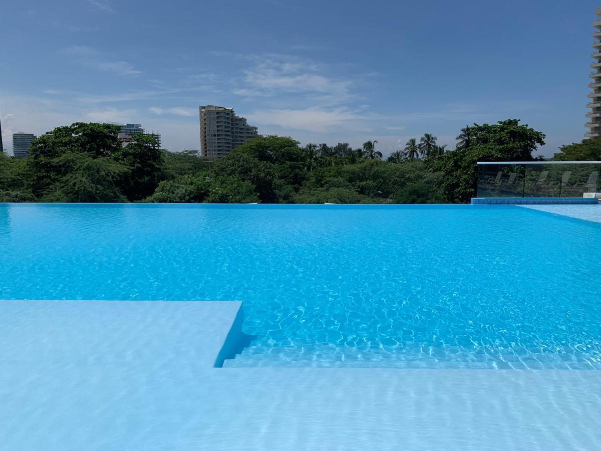 Apto Con Alucinante Vista Al Mar En Bello Horizonte Santa Marta Apartment Exterior photo