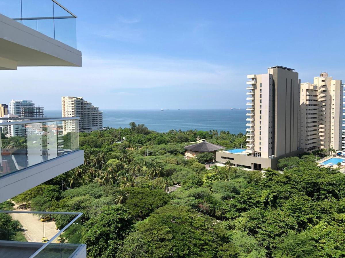 Apto Con Alucinante Vista Al Mar En Bello Horizonte Santa Marta Apartment Exterior photo